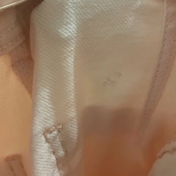 NWT LEVI'S 724 HIGH RISE STRAIGHT CROPPED soft pink -  26 - Picture 16 of 16